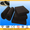 fit rubber insulation tube and sheet on central air condition duct